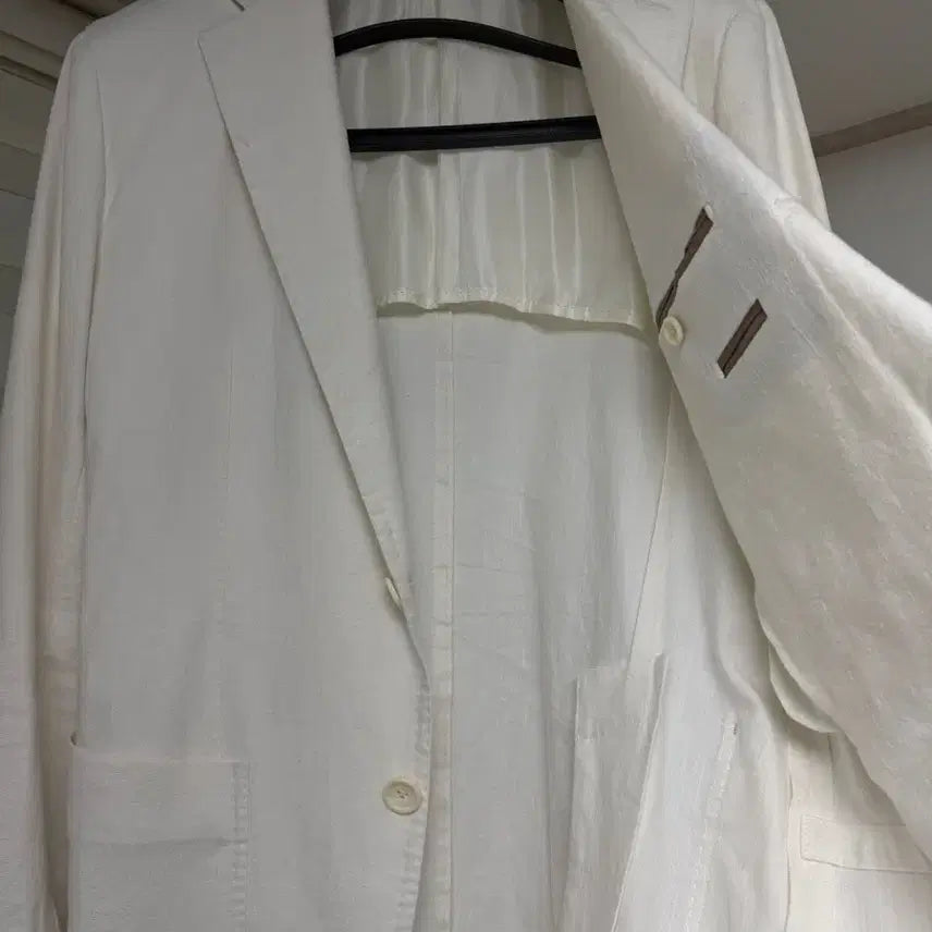 [SOLD OUT] 아이보리 리넨 수트 맞춤 정장