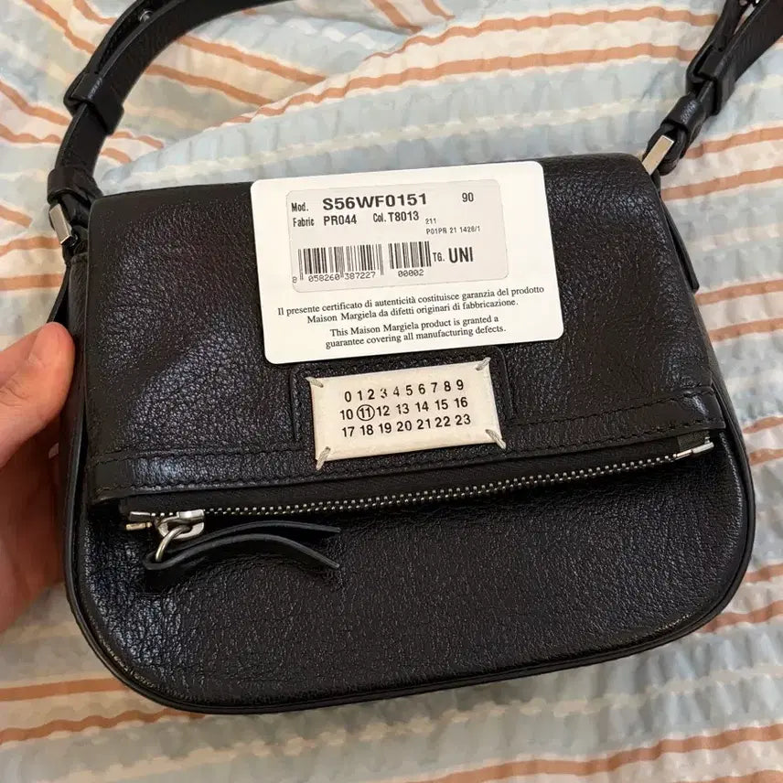 [BUNJANG] Maison Margiela 5AC Mini Leather Crossbody Bag / 메종 마르지엘라 5AC 미니 크로스백