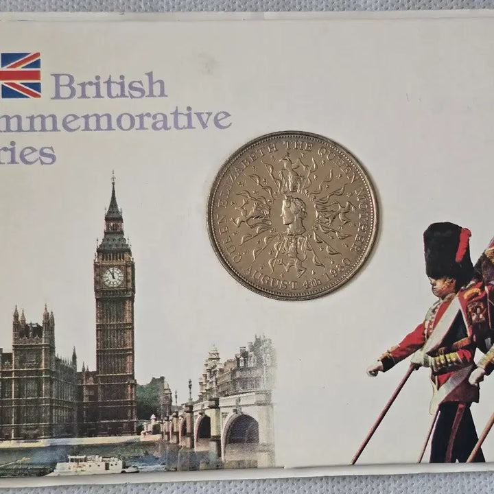 [BUNJANG] British Queen Mother 80th Anniversary Commemorative Coin / 영국 황태후 탄생 80년 기념주화