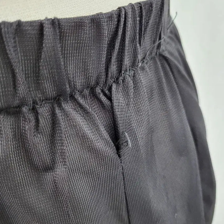 [BUNJANG] Vintage Black Lingerie Slip Skirt / 빈티지 딥 블랙 란제리 숏 슬립 스커트