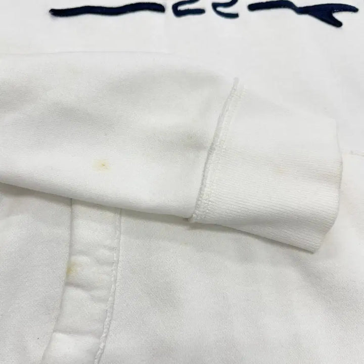 [BUNJANG] Hollister Y2K Arch Logo Hoodie White / 홀리스터 Y2K 아치로고 후드티 화이트