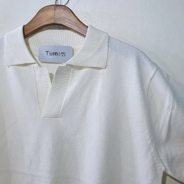 [BUNJANG] SS New Arrival Boucle Open Collar Short Sleeve Knit Top / SS신상) 코트 부클 오픈 카라 반팔 니트 5color L,XL