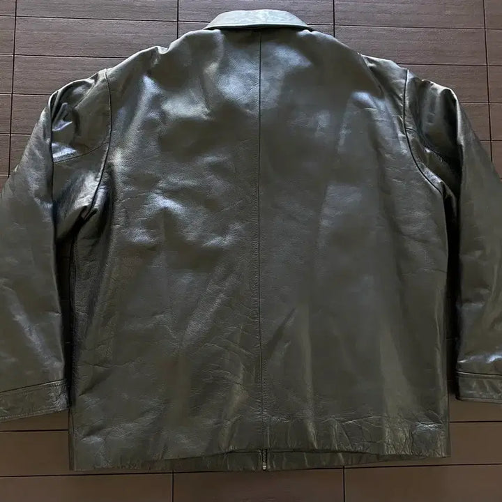 [BUNJANG] Old Gap Leather Jacket / (XXL) 올드갭 레더 자켓