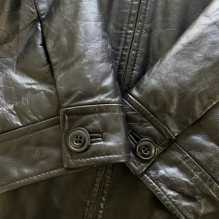[BUNJANG] Old Gap Leather Jacket / (XXL) 올드갭 레더 자켓