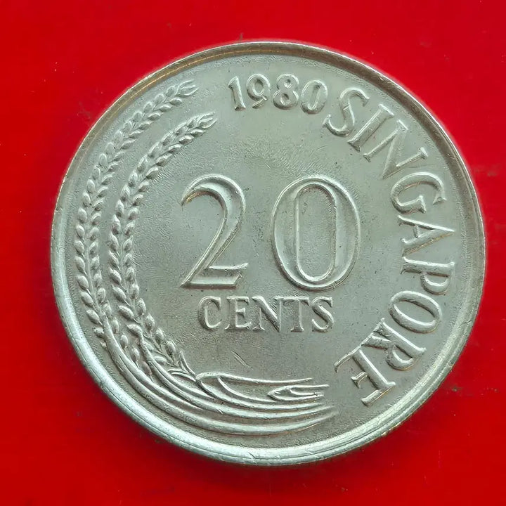 [BUNJANG] 1980 Singapore 20 Cent Coin / 1980 싱가포르 20센트 동전M1688