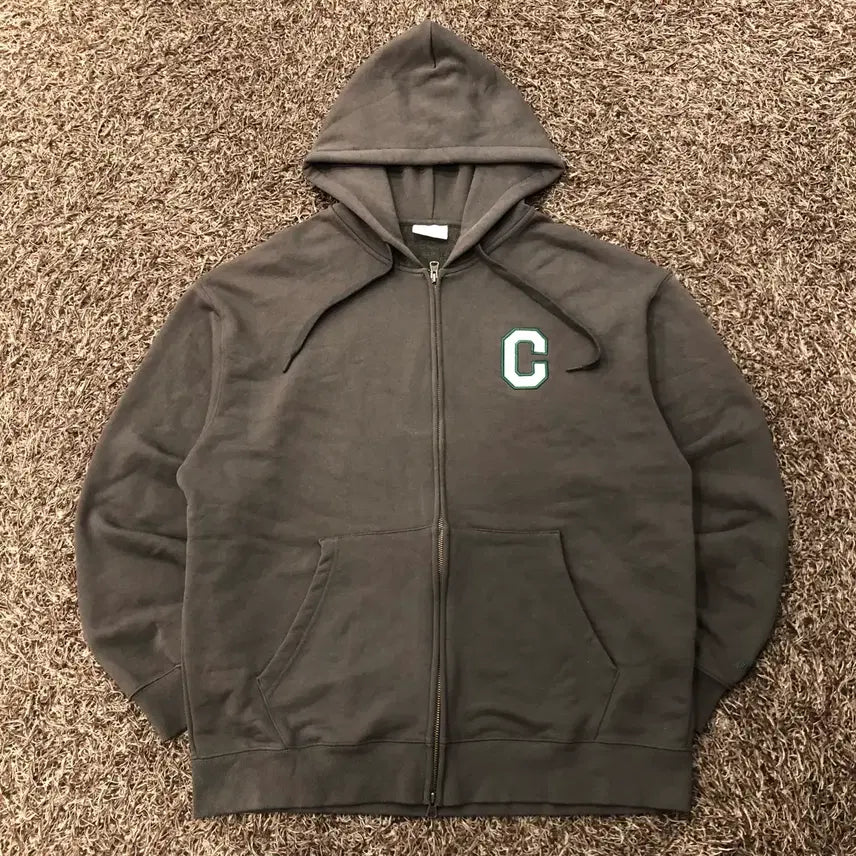 [BUNJANG] Covernat XXL Two-Way Hooded Zip-Up / XXL 커버낫 투웨이 후드집업
