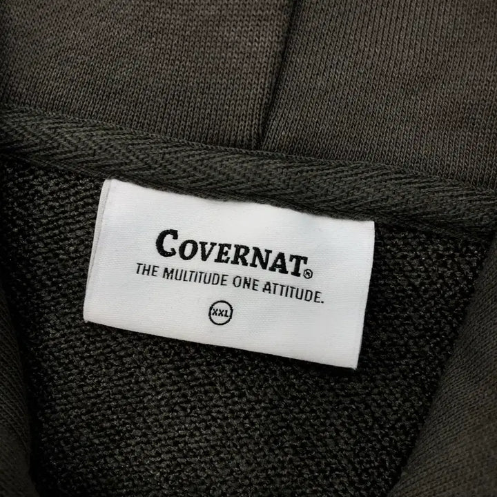 [BUNJANG] Covernat XXL Two-Way Hooded Zip-Up / XXL 커버낫 투웨이 후드집업