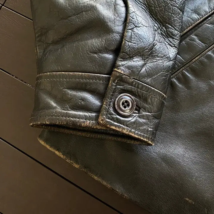 [BUNJANG] Old Navy Leather Jacket / (L) 올드갭 레더 자켓