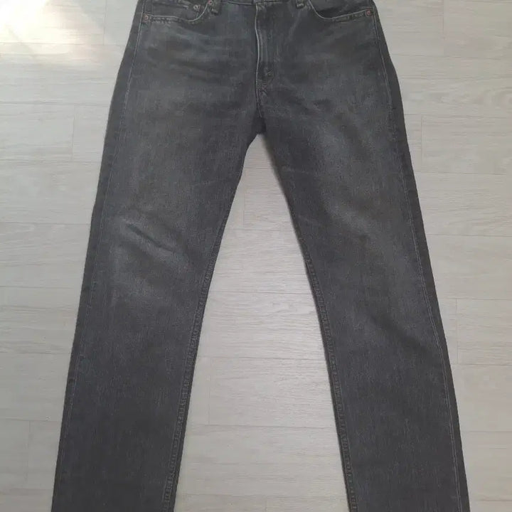 [SOLD OUT] 32)00s 리바이스 505 선염 블랙 데님 팬츠