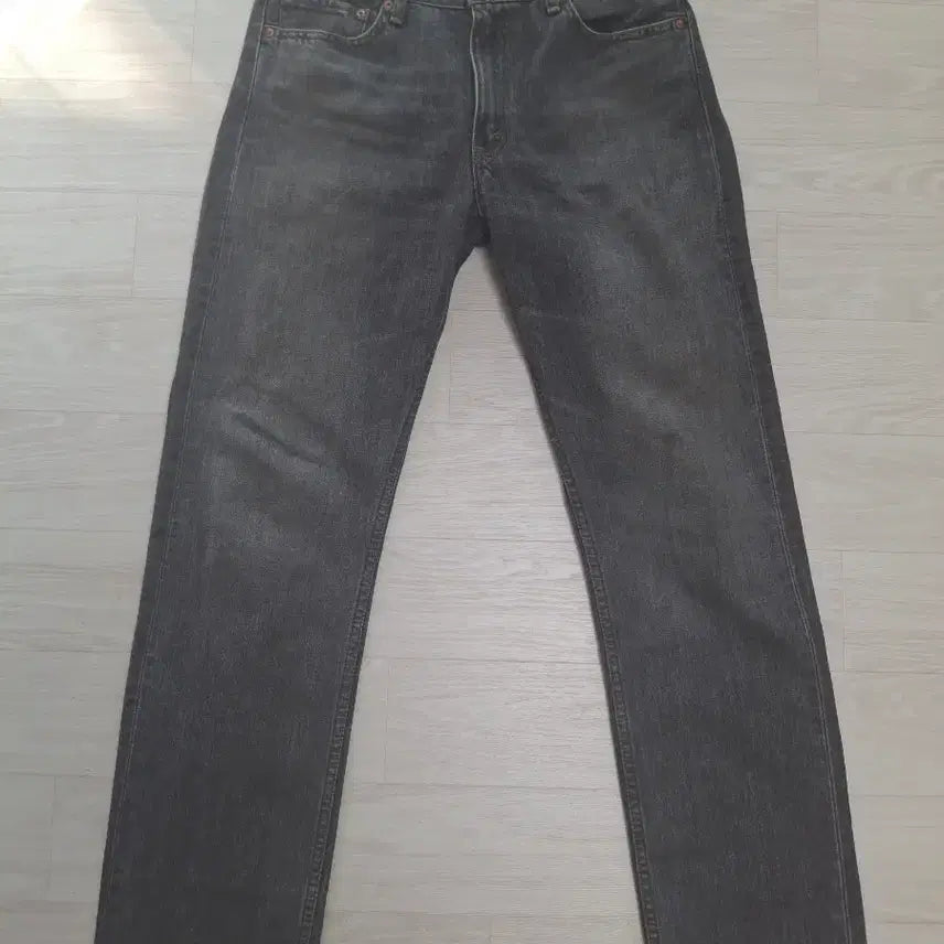 [SOLD OUT] 32)00s 리바이스 505 선염 블랙 데님 팬츠