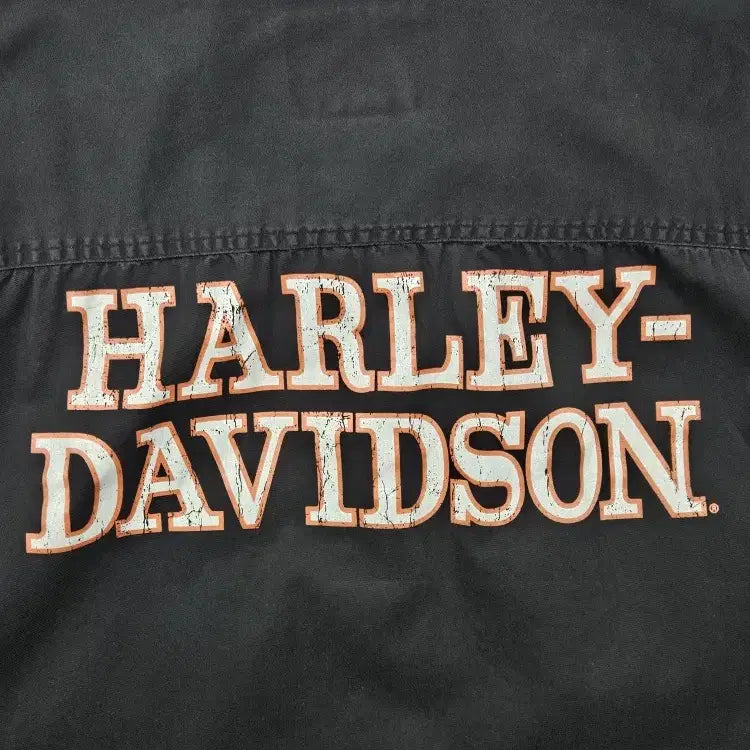 [BUNJANG] Harley Davidson Biker Half Sleeve Shirt (XL) / 할리데이비슨 바이커 하프 반팔 셔츠 ( XL ) / 11863