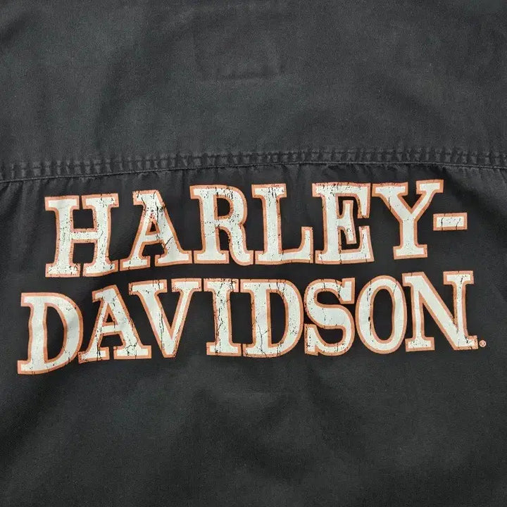 [BUNJANG] Harley Davidson Biker Half Sleeve Shirt (XL) / 할리데이비슨 바이커 하프 반팔 셔츠 ( XL ) / 11863