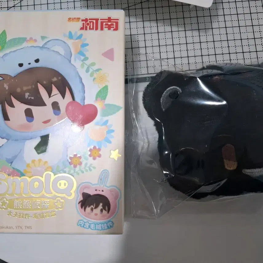 [BUNJANG] Detective Conan SmolQ Hanazawa-san Plush Doll / 명탐정 코난 SmolQ 곰 누이 인형 범인 한자와씨