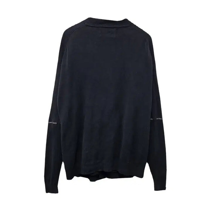 [BUNJANG] Calvin Klein Black Knit Cardigan / 남XL/캘빈클라인 21SS 블랙 니트 가디건