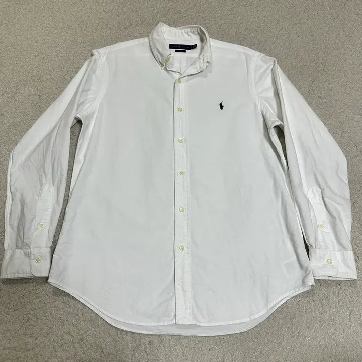 [BUNJANG] Polo Ralph Lauren Oxford White Shirt (M) / 폴로 랄프로렌 옥스포드 화이트 셔츠 m