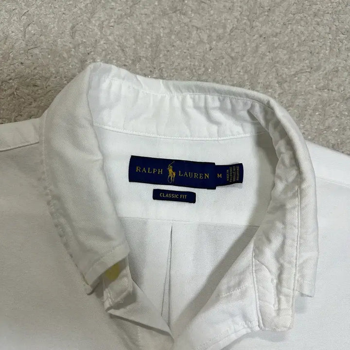 [BUNJANG] Polo Ralph Lauren Oxford White Shirt (M) / 폴로 랄프로렌 옥스포드 화이트 셔츠 m