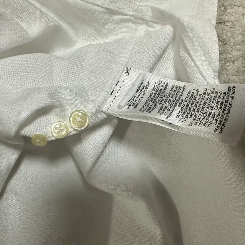 [BUNJANG] Polo Ralph Lauren Oxford White Shirt (M) / 폴로 랄프로렌 옥스포드 화이트 셔츠 m