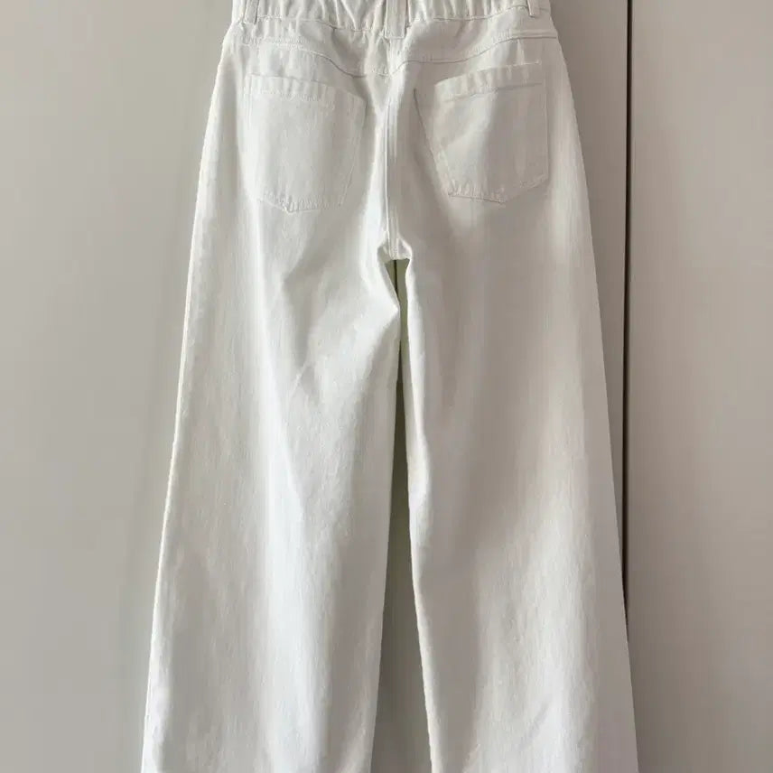[BUNJANG] Mine White Denim Pants / 마인 화이트 데님