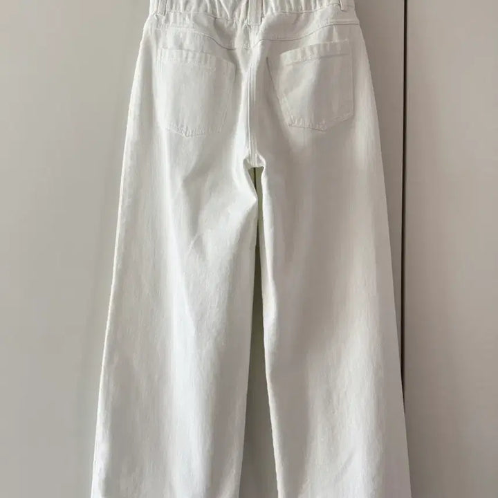 [BUNJANG] Mine White Denim Pants / 마인 화이트 데님