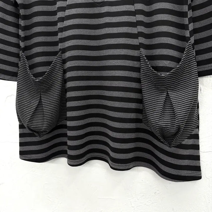 [SOLD OUT] plaisir femme 레이어드 스트라이프 탑
