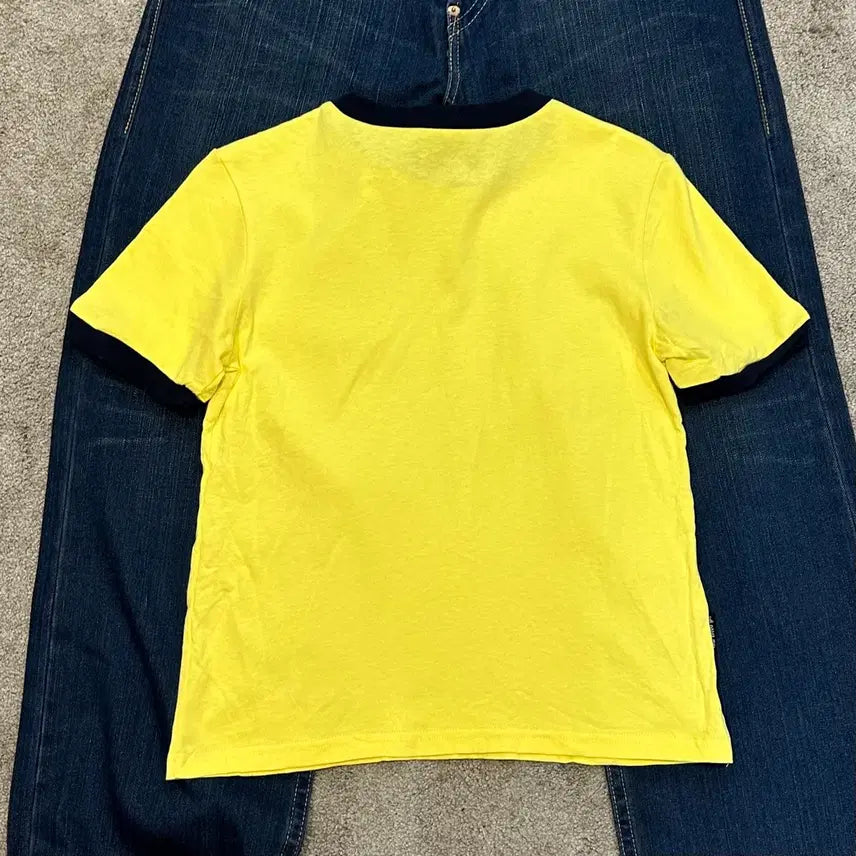 [SOLD OUT] 빈티지 옐로우 샤크 링거 반팔티M