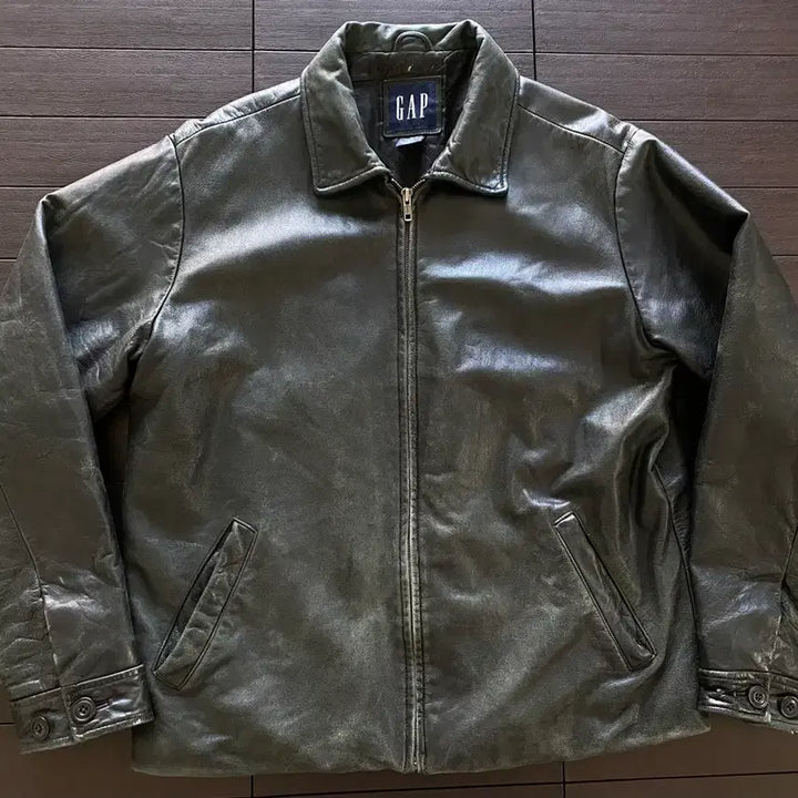 [SOLD OUT] (M) 올드갭 레더 자켓