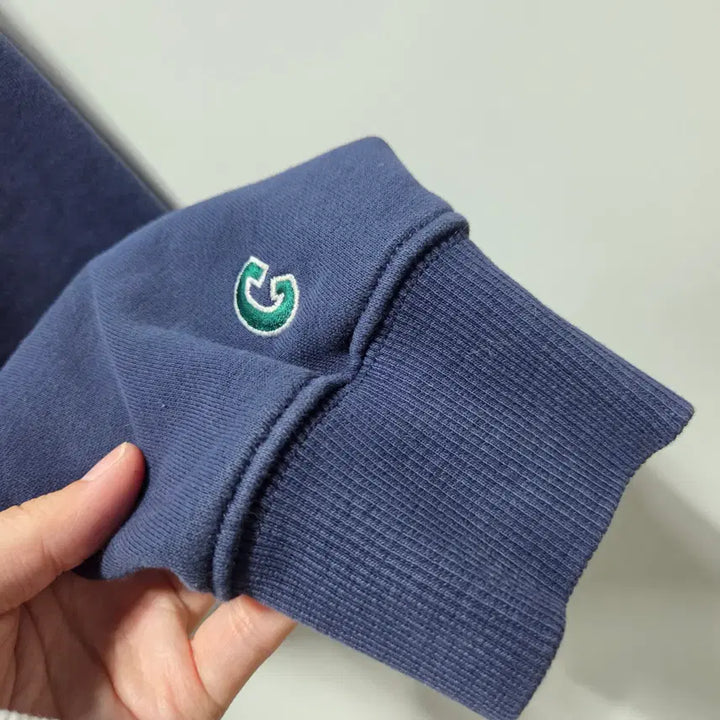 [BUNJANG] Covernat Border Collie Logo Hoodie (Navy) - M / 커버낫 네이비 보더콜리 로고 후드티 M 26041612