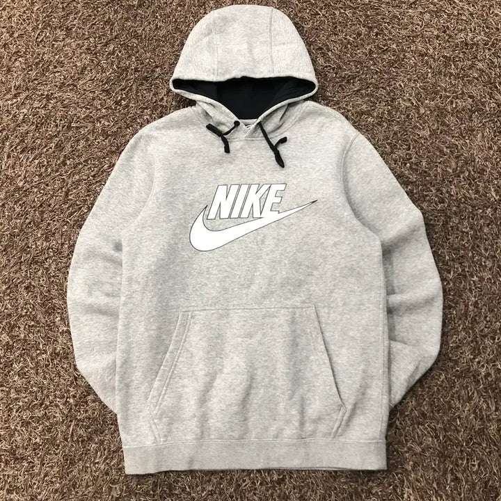 [BUNJANG] Nike Big Logo Gray Hoodie / M 나이키 빅로고 그레이 후드티