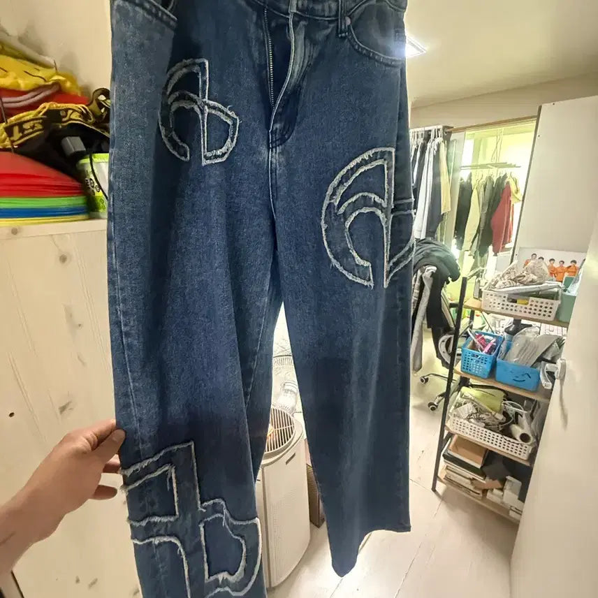 [BUNJANG] NoManual Haerin Denim Pants / 노메뉴얼 데님팬츠 (뉴진스 해인 착용)