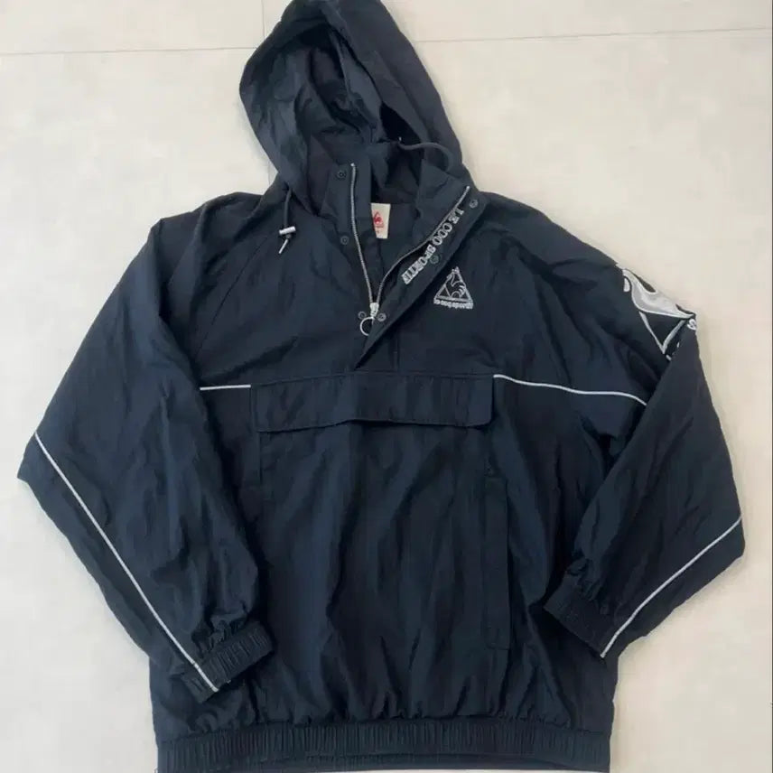 [BUNJANG] Le Coq Sportif Anorak Windbreaker Jacket / 르꼬끄 아노락 바람막이 100~105