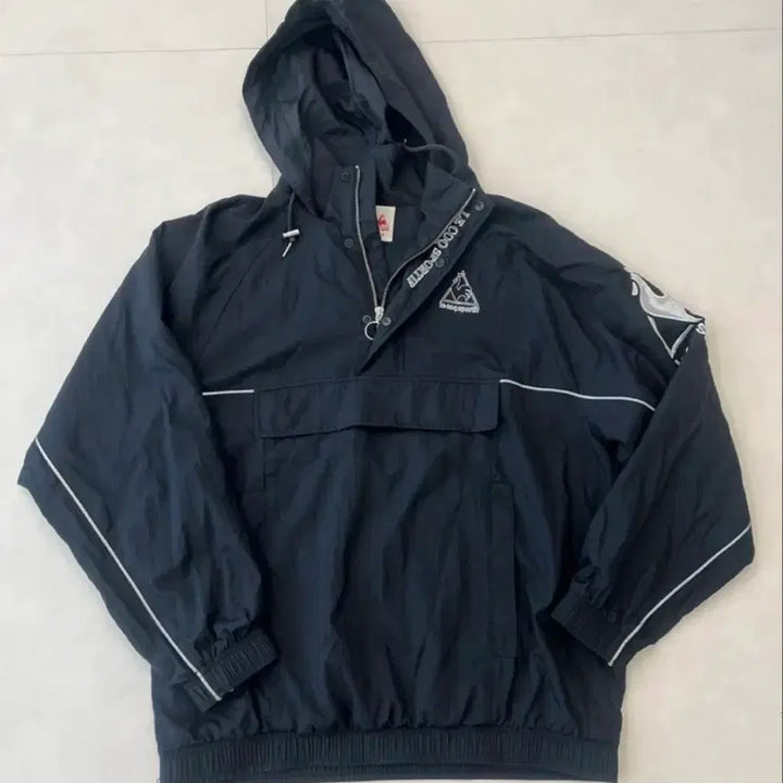 [BUNJANG] Le Coq Sportif Anorak Windbreaker Jacket / 르꼬끄 아노락 바람막이 100~105