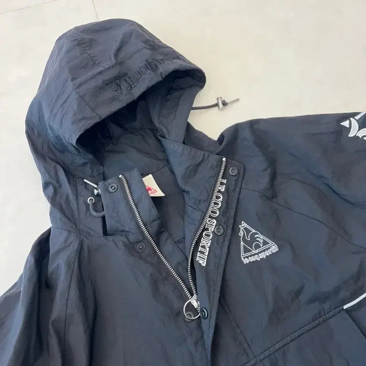 [BUNJANG] Le Coq Sportif Anorak Windbreaker Jacket / 르꼬끄 아노락 바람막이 100~105