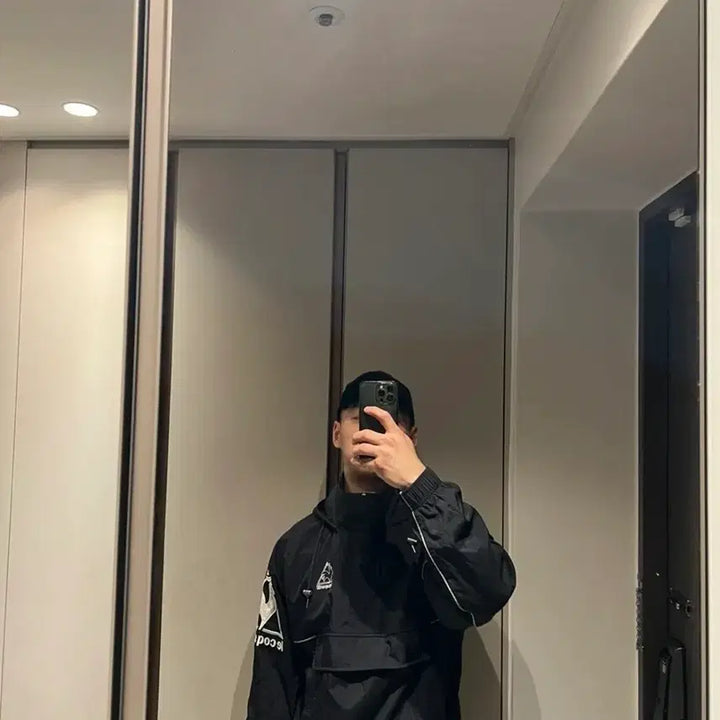 [BUNJANG] Le Coq Sportif Anorak Windbreaker Jacket / 르꼬끄 아노락 바람막이 100~105