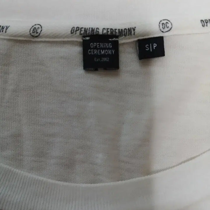 [BUNJANG] Opening Ceremony Round Short Sleeve T-shirt / 오프닝세레모니 라운드 반팔 티셔츠 S