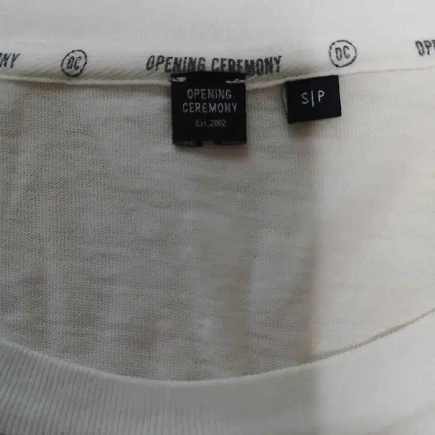[BUNJANG] Opening Ceremony Round Short Sleeve T-shirt / 오프닝세레모니 라운드 반팔 티셔츠 S