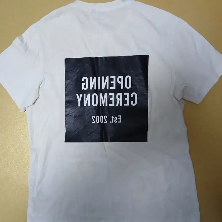 [BUNJANG] Opening Ceremony Round Short Sleeve T-shirt / 오프닝세레모니 라운드 반팔 티셔츠 S