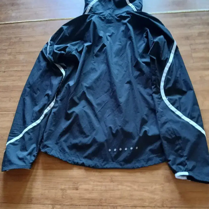 [BUNJANG] Nike Black Windbreaker Hoodie Jacket / 나이키 블랙 바람막이 후드집업