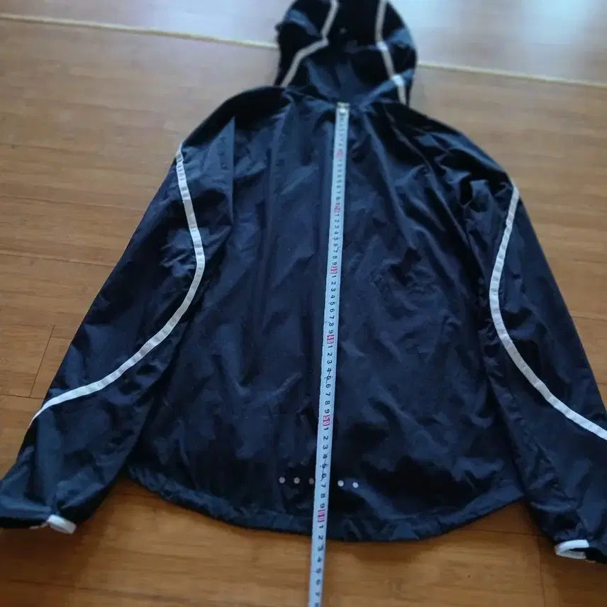[BUNJANG] Nike Black Windbreaker Hoodie Jacket / 나이키 블랙 바람막이 후드집업