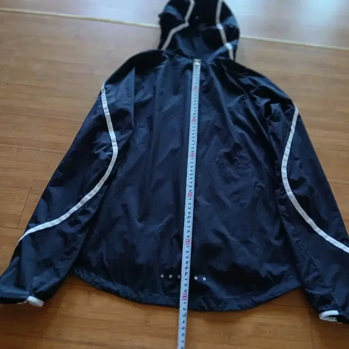 [BUNJANG] Nike Black Windbreaker Hoodie Jacket / 나이키 블랙 바람막이 후드집업