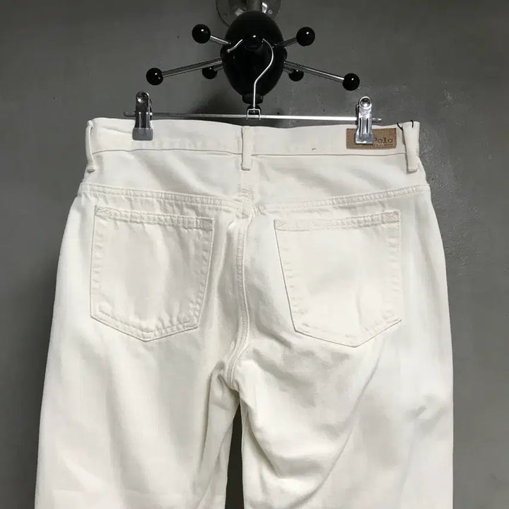 [BUNJANG] Polo Ralph Lauren White Denim Pants 27W / 폴로 랄프로렌 화이트 데님 팬츠 27(W)