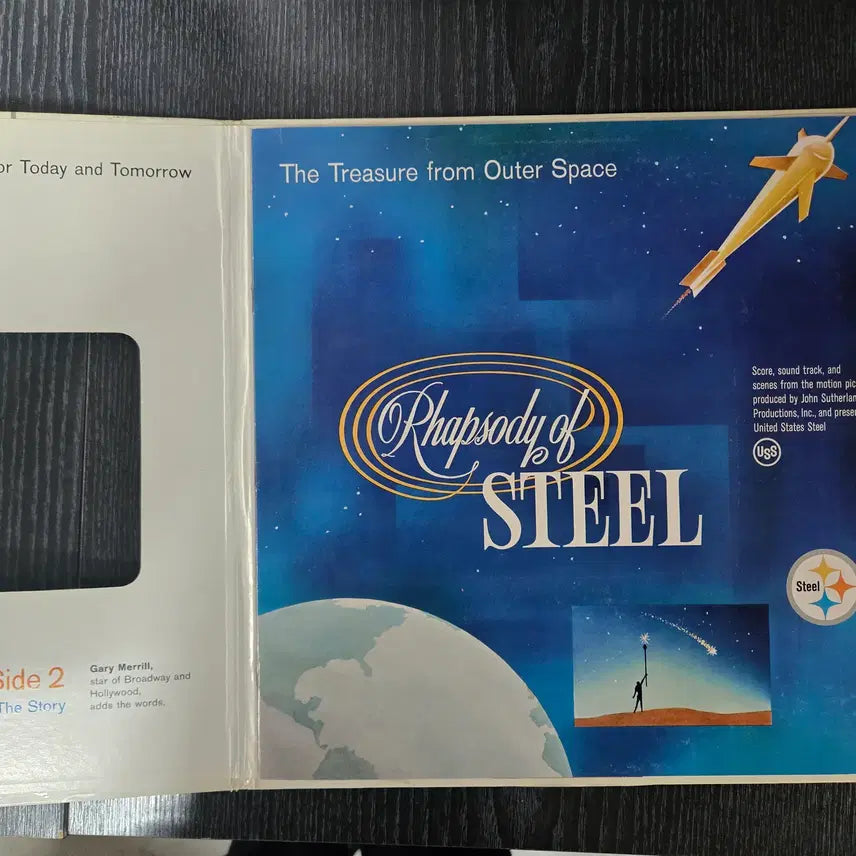 [BUNJANG] Dimitri Tiomkin Rhapsody Of Steel 1959 LP / 고전희귀LP>RHAPSODY OF STEEL  1959년