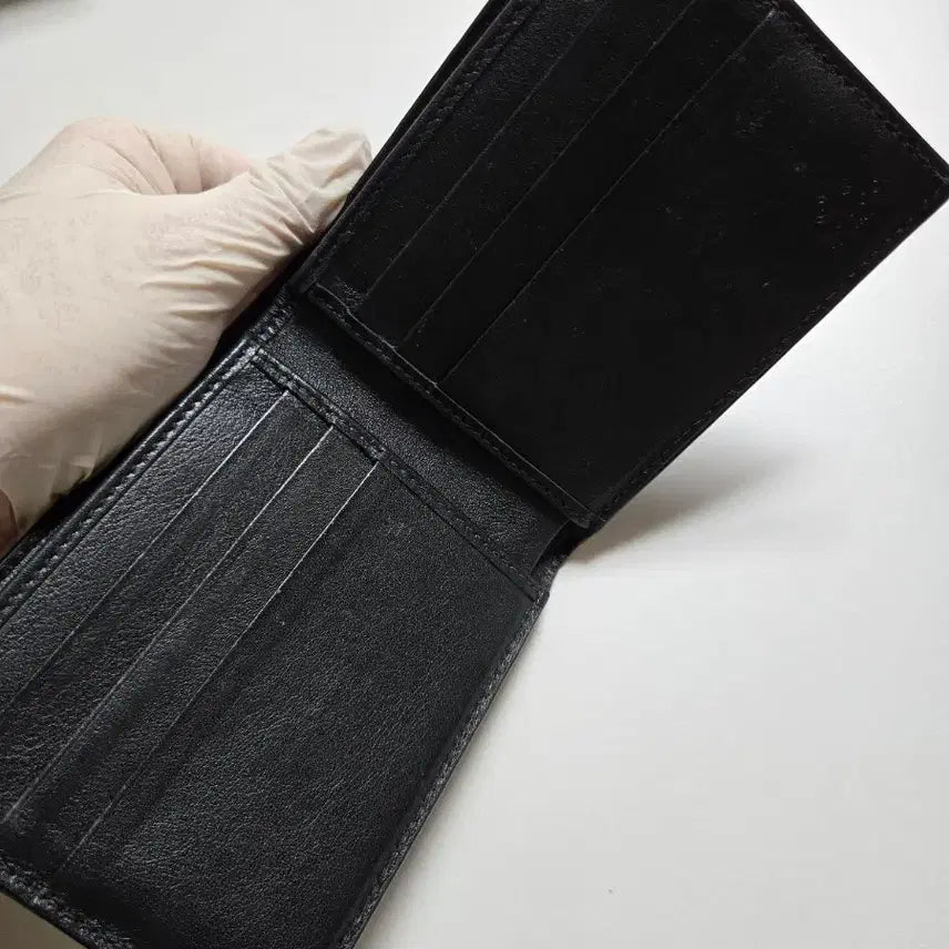 [BUNJANG] Gucci Micro GG Bifold Wallet Black / 구찌 마이크로 시마 반지갑 블랙
