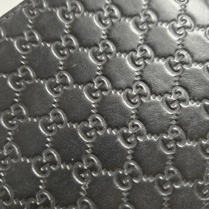 [BUNJANG] Gucci Micro GG Bifold Wallet Black / 구찌 마이크로 시마 반지갑 블랙