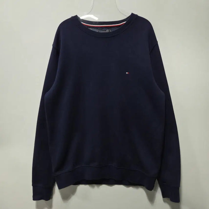 [BUNJANG] Tommy Hilfiger Navy Mini Logo Sweatshirt / 타미힐피거 네이비 미니 로고 맨투맨 L 26041614