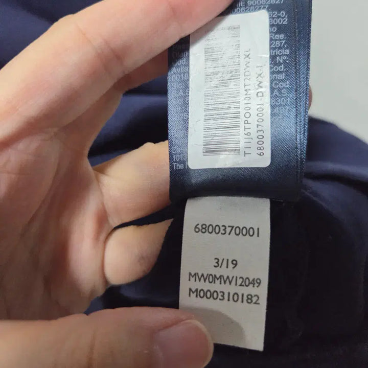 [BUNJANG] Tommy Hilfiger Navy Mini Logo Sweatshirt / 타미힐피거 네이비 미니 로고 맨투맨 L 26041614