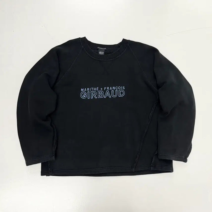 [BUNJANG] Marithe Francois Girbaud Old School Oversized Sweatshirt / 마리떼 프랑소와 저버 올드스쿨 오버핏 맨투맨