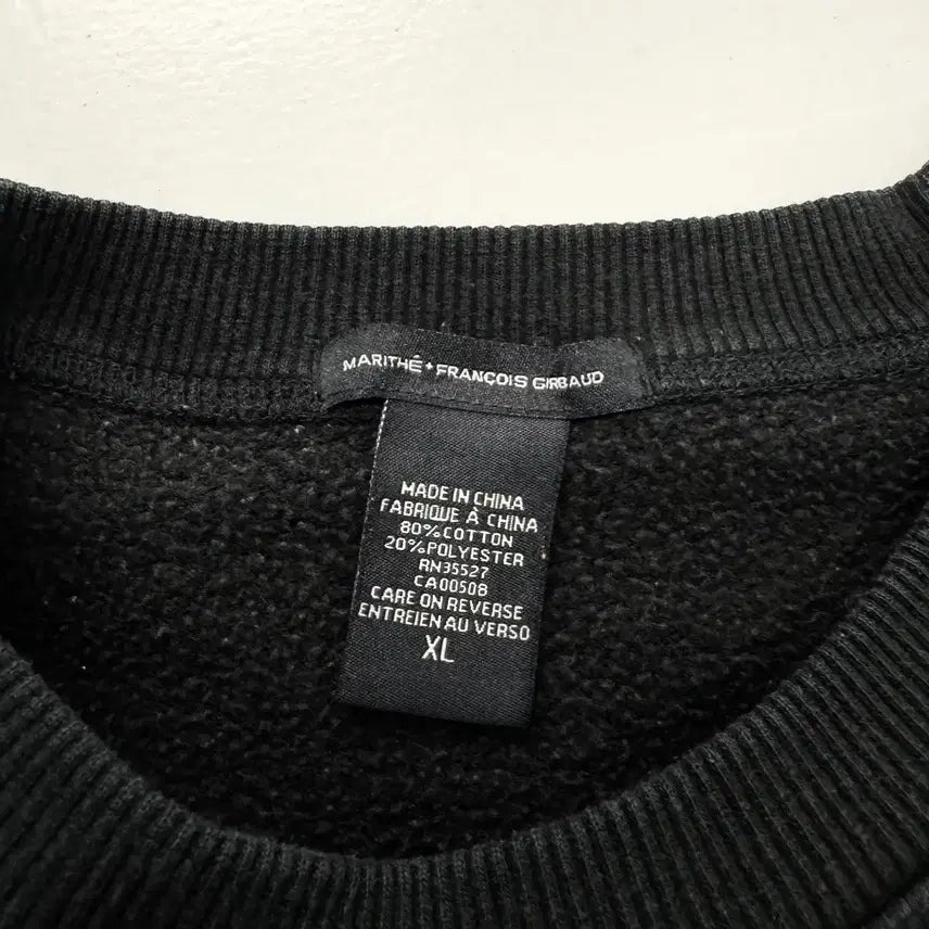 [BUNJANG] Marithe Francois Girbaud Old School Oversized Sweatshirt / 마리떼 프랑소와 저버 올드스쿨 오버핏 맨투맨