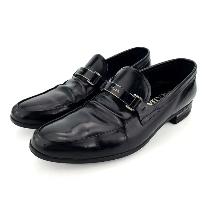 [BUNJANG] Prada Buckle Loafers Shoes / 프라다 버클 로퍼 구두