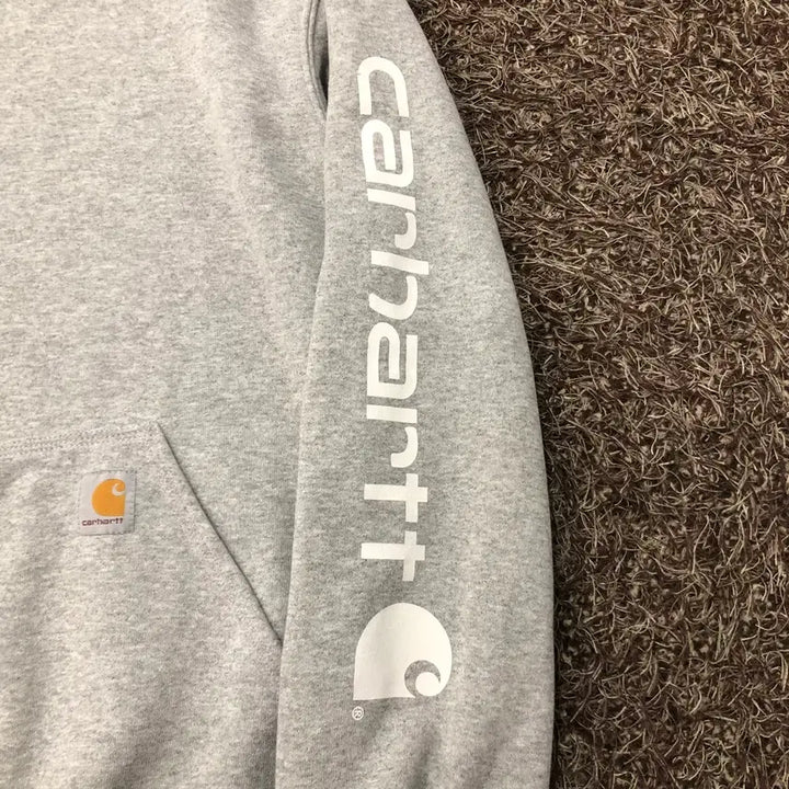 [BUNJANG] Carhartt Lettering Logo Hoodie (M) / M 칼하트 레터링 로고 후드티