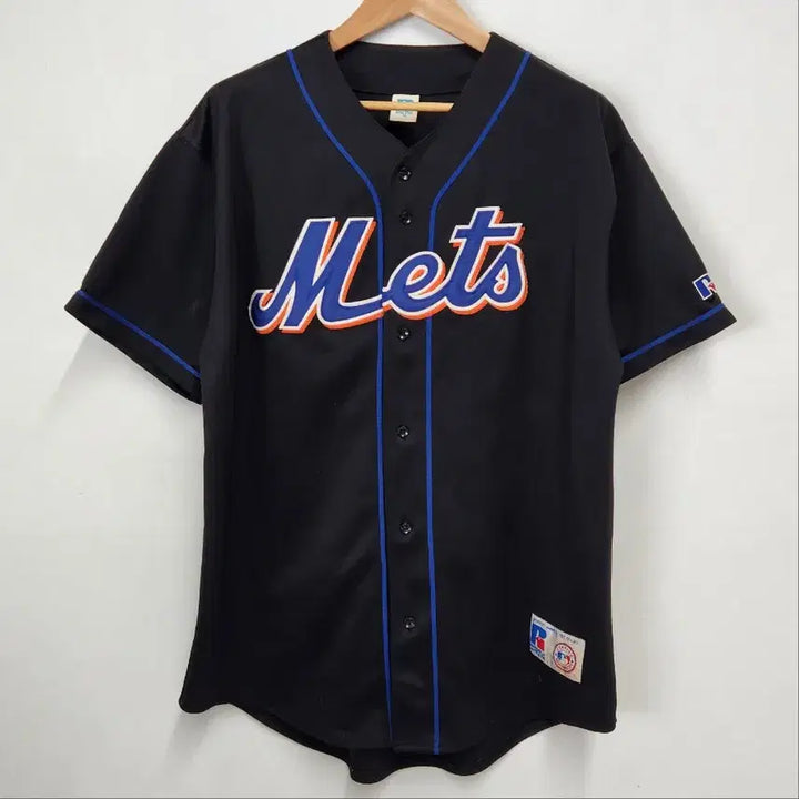 [BUNJANG] Russell Athletic MLB New York Mets Baseball Jersey XL / 러셀 애슬레틱 MLB 뉴욕 Mets 베이스볼 져지 XL